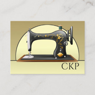 Sewing Seamstress Designer Business Card