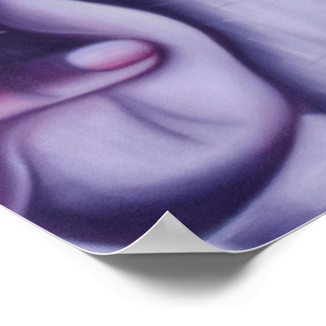 "Sewing Secrets" poster of original oil painting (Corner)