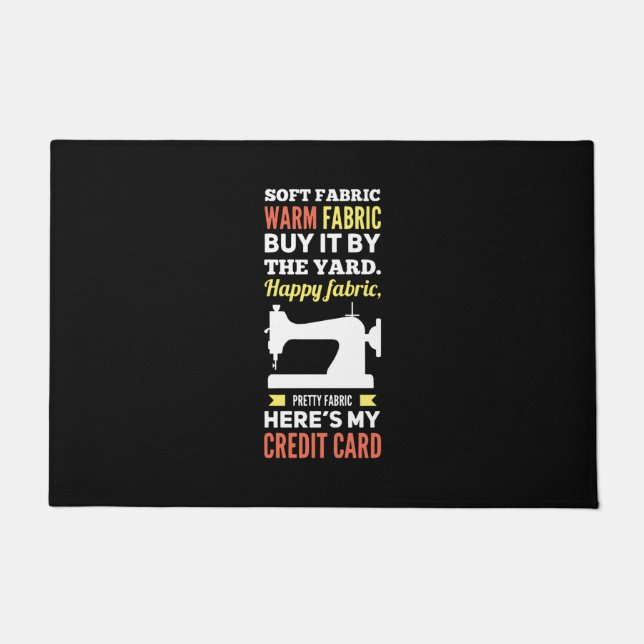 Sewing Sewing Machine Doormat (Front)
