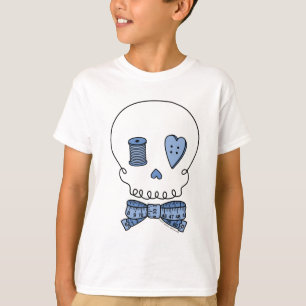 Sewing Skull (Blue) T-Shirt