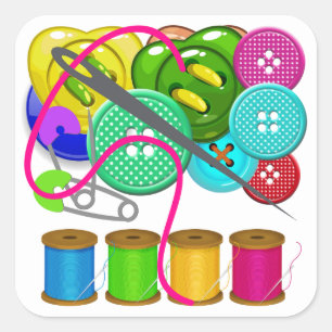 Sewing Supplies STICKER