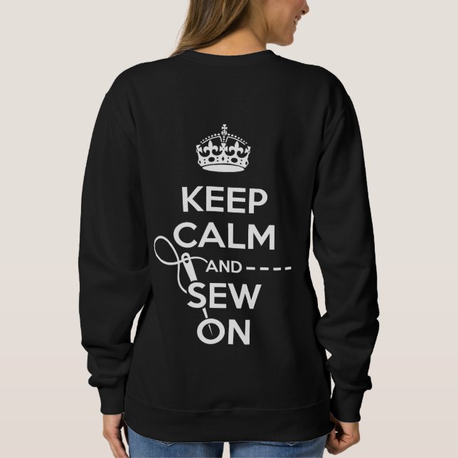 Sewing Sweatshirt (Back)