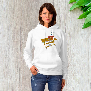 Sewing Table And Machine Hoodie