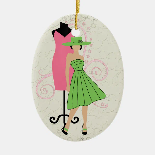 Sewing Tag / Ornament - SRF (Front)