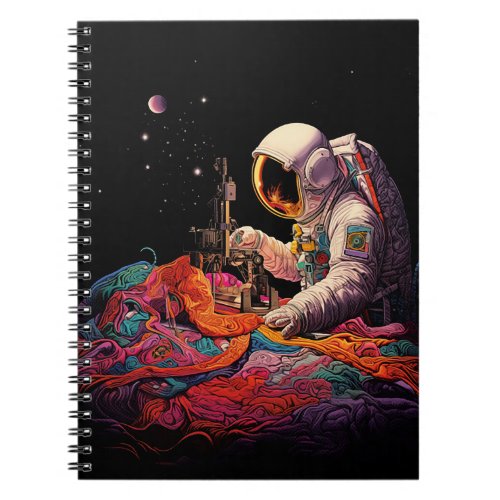 Sewing the Fabric of Space Notebook