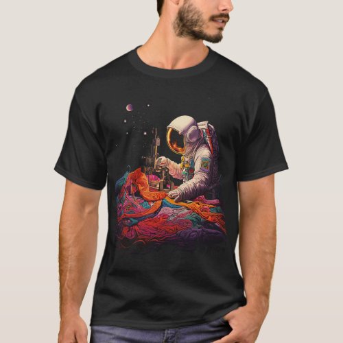 Sewing the Fabric of Space T_Shirt