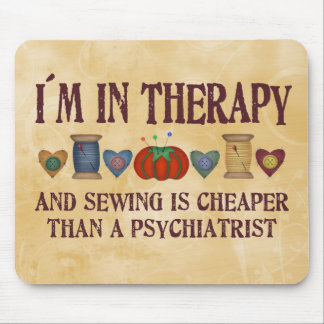 Sewing Therapy Mouse Pad