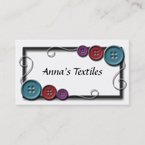 Sewing Thread Business Cards