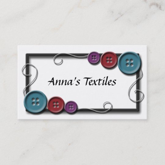 Sewing Thread Business Cards | Zazzle.com