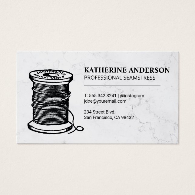 Sewing Thread Spool (Front)