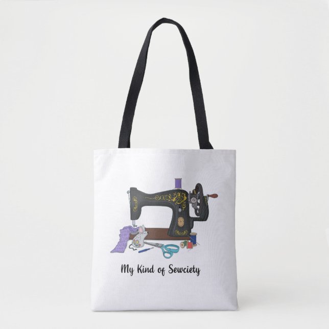 Sewing Tote Bag (Front)