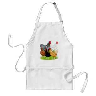 Sex-linked Chickens Quintet Adult Apron