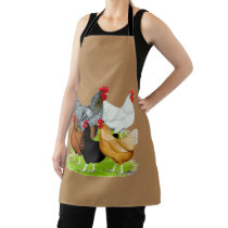 Sex-linked Chickens Quintet Apron