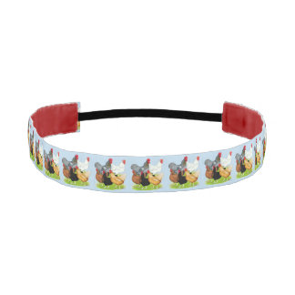 Sex-linked Chickens Quintet Athletic Headband