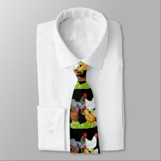 Sex-linked Chickens Quintet Neck Tie