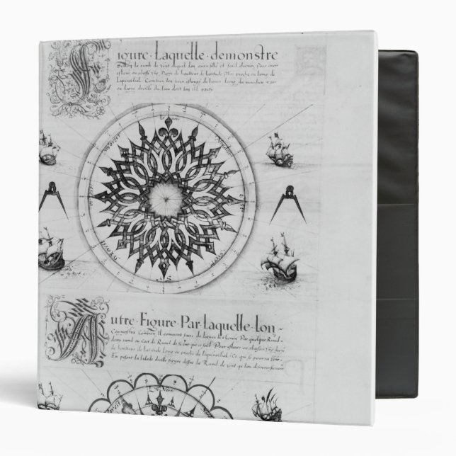 Sextant 3 Ring Binder (Front/Inside)