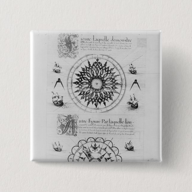 Sextant Button (Front)