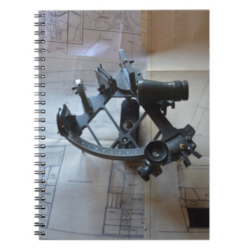 Sextant For Celestial Navigation Notebook