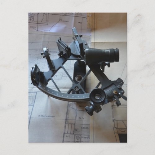 Sextant For Celestial Navigation Postcard