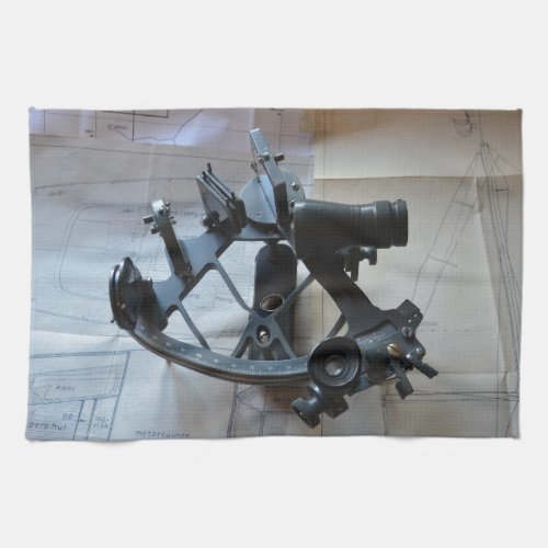 Sextant For Celestial Navigation Towel