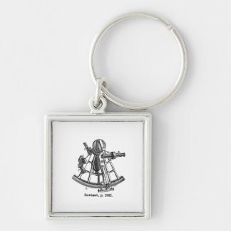Sextant Keychain