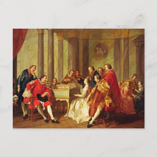 Sextet, 1768 postcard (Front)