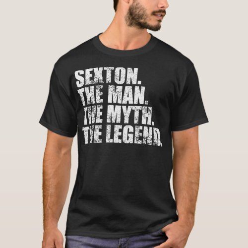 SextonSexton Family name Sexton last Name Sexton S T_Shirt