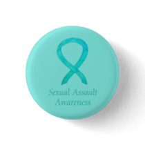 Sexual Assault Awareness Custom Ribbon Pin