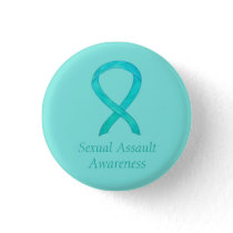 Sexual Assault Awareness Custom Ribbon Pin