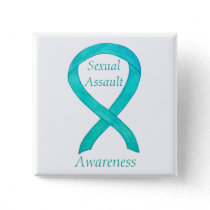 Sexual Assault Awareness Custom Ribbon Pin