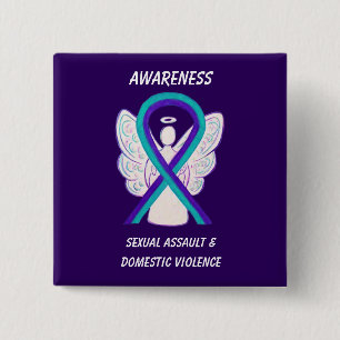 Sexual Assault & Domestic Violence Awareness Pins