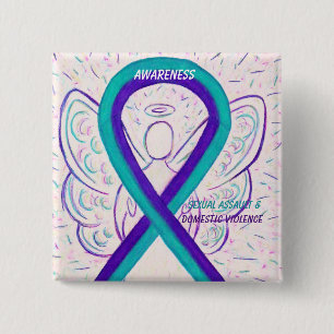 Sexual Assault & Domestic Violence Awareness Pins