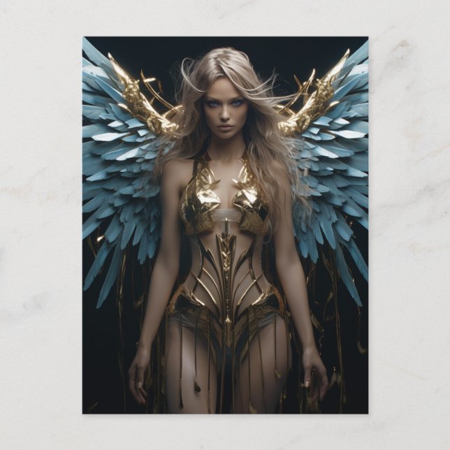Sexy Angel Postcard (Front)