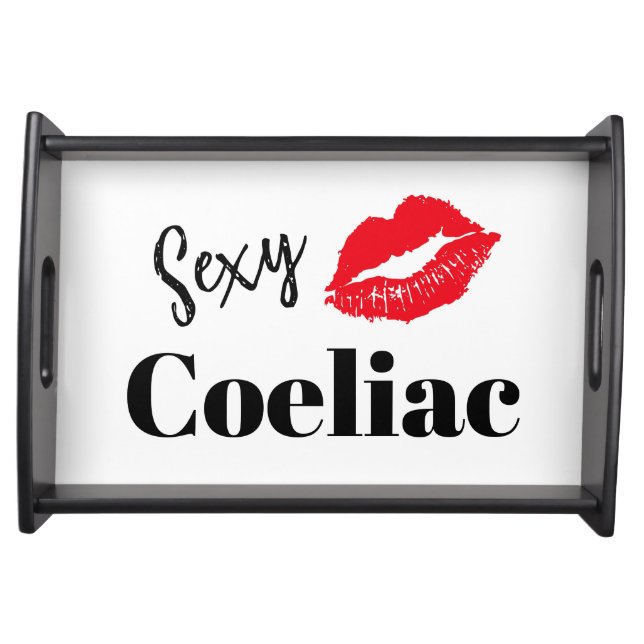 Sexy Coeliac Fun Serving Tray (Front)