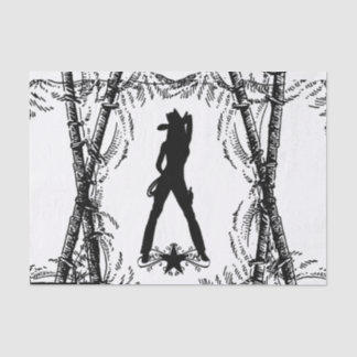 Sexy Cowgirl Tissue Paper