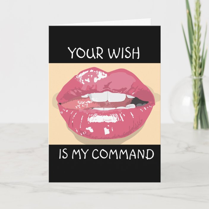 sexy birthday card for him