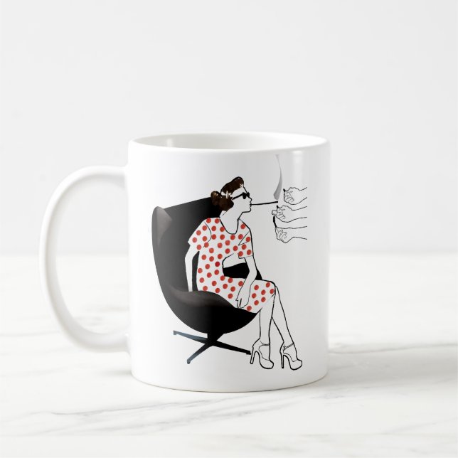 Sexy Edgy Girl Boss Mug (Left)