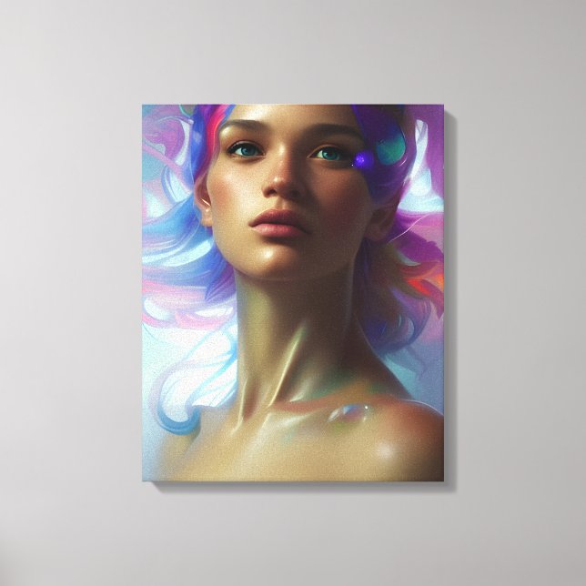 Sexy Hair Canvas Print (Front)