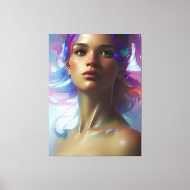 Sexy Hair Canvas Print (Front)