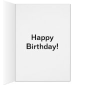 Sexy Lady Birthday Cards (Inside (Right))