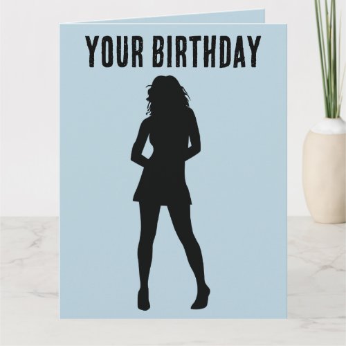SEXY LIL DIRTY BIRTHDAY CARD FOR HUSBAND HIM