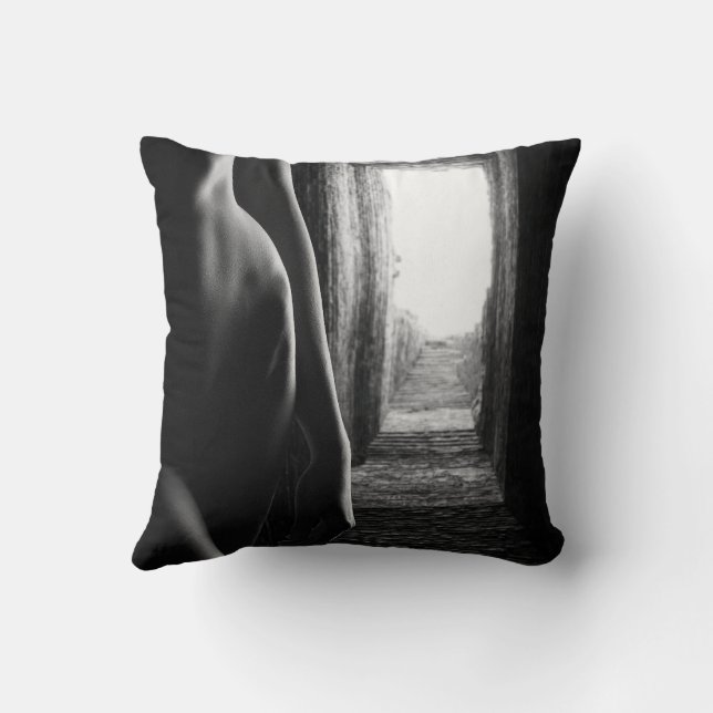 Sexy night throw pillow (Back)