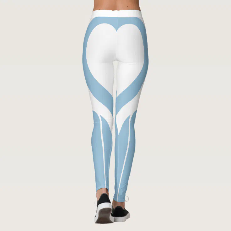 Pastel Blue Gym Leggings