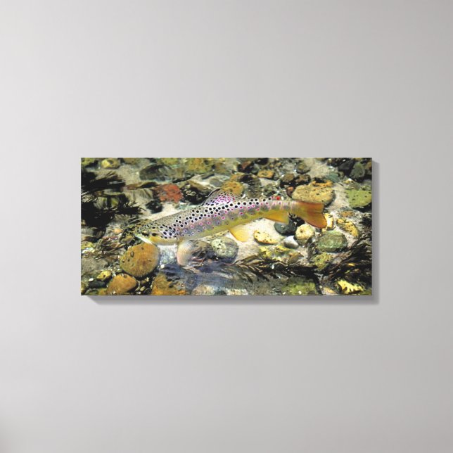 "Sexy Slagle Brown" Canvas Print (Front)