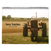 "Sexy" Tractor Calendar: Customize Year Calendar