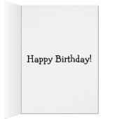 Sexy Vixen on Green Mixed Media, Birthday (Inside (Right))