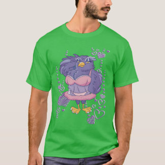 Sey owl bird woman mom retro T-Shirt