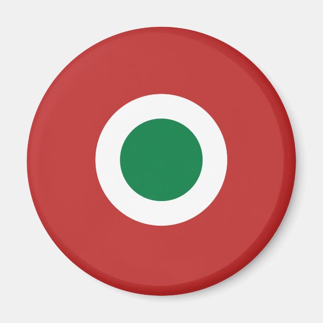 Seychelles Coast Guard Aviation flag roundel symbo Magnet (Front)