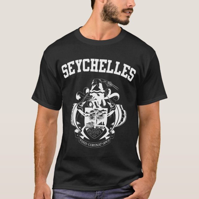 Seychelles Coat of Arms T-Shirt (Front)