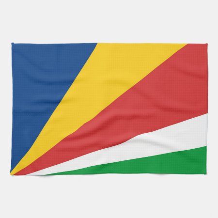 Seychelles Country Flag Towel